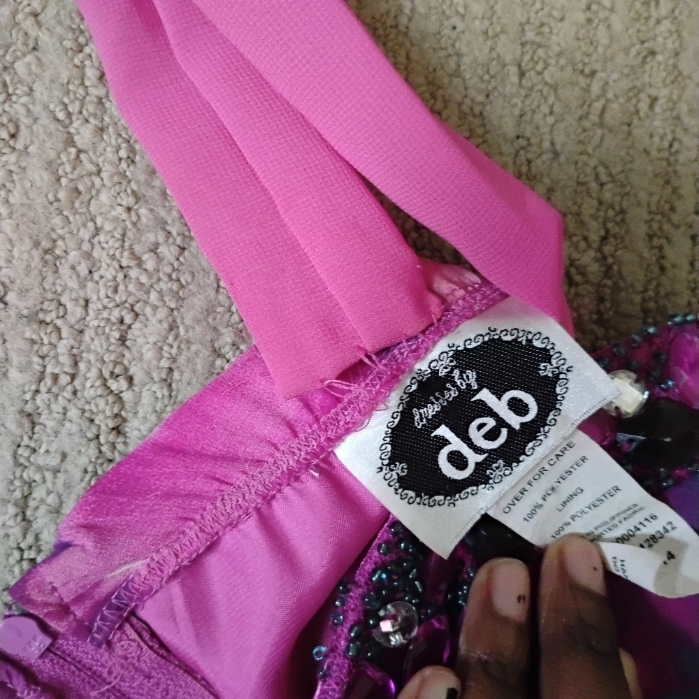 Deb Dress 💜🖤 🩷 - Picture 8 of 8